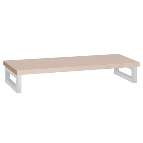 机上台ホワイトフレーム*ライトウッド