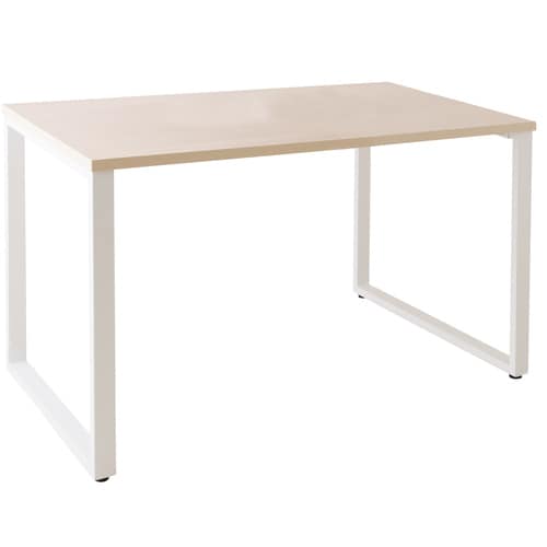 テーブルW1200ホワイト*ライトウッド