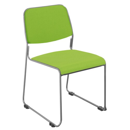 スタッキングチェアNSFファブリックグリーン