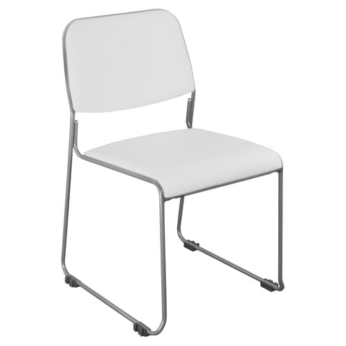 スタッキングチェアNSFレザーホワイト