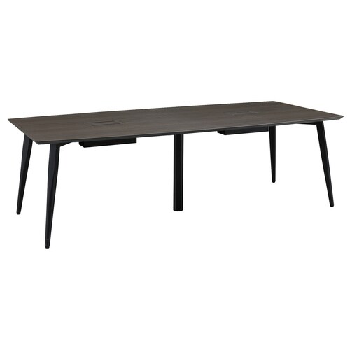 国産高級会議テーブルMKC2400BK×DB