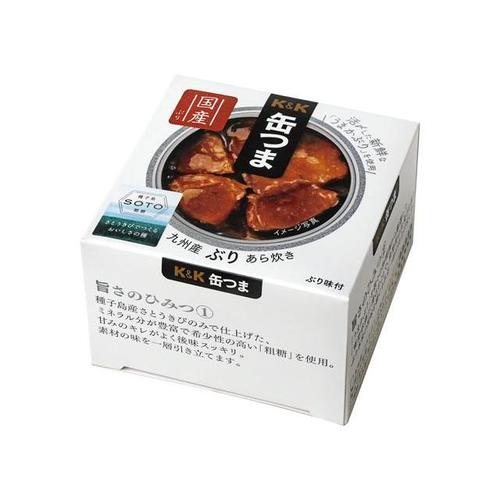 K&K 缶つま 九州産 ぶりあら炊き 150g