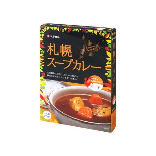 ベル食品 札幌スープカレー中辛 200g x5