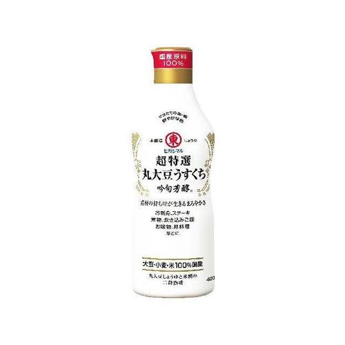 超特選丸大豆うすくち吟旬芳醇 400ml