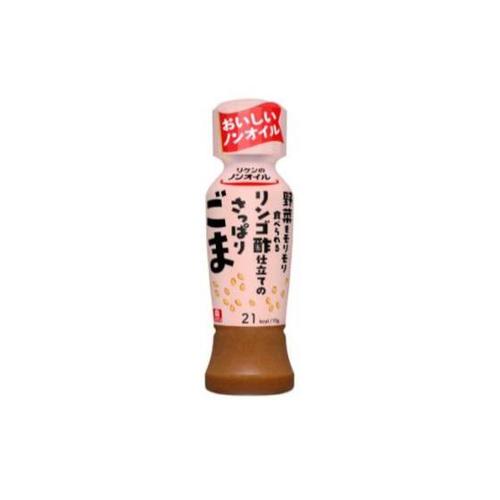 理研 ノンオイル 野菜リンゴ酢仕立ごま 190ml