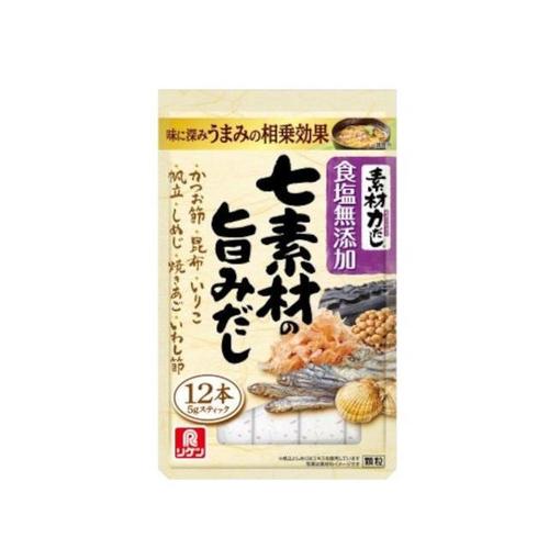 理研 素材力だし 七素材の旨みだし 60g x5