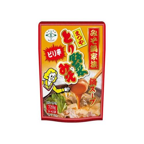 まつや ピリ辛 とり野菜みそ鍋スープ 720g