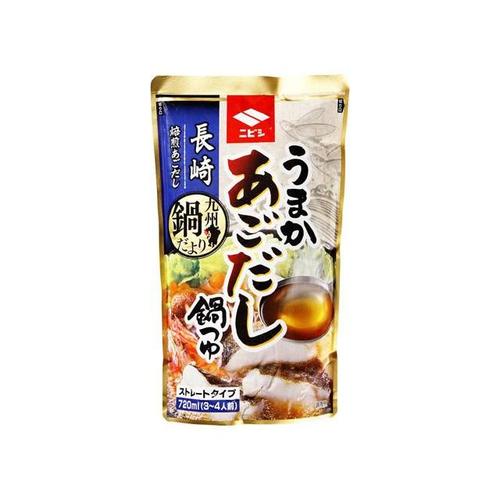 ニビシ うまか あごだし鍋つゆ 720ml x10