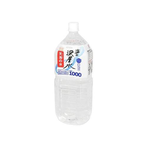 赤穂化成 海の深層水 天海の水1000 2L x6