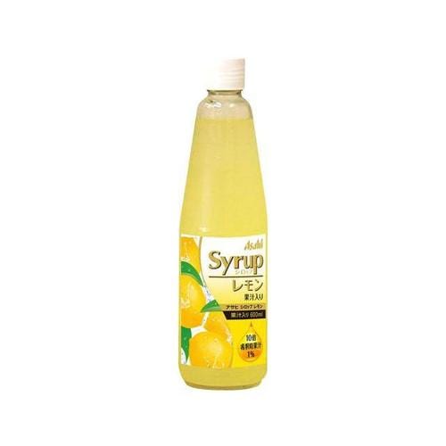 アサヒ シロップレモン果汁入 600ml x1