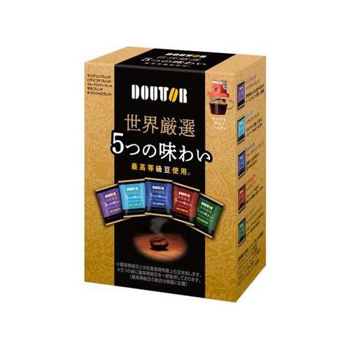 ドトールコーヒー 世界厳選5つの味わい 5袋 x6
