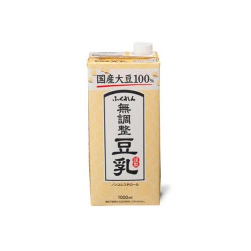 ふくれん 国産大豆無調整豆乳 1L x6