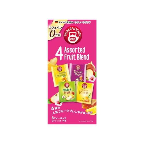 4アソートフルーツティーティーバッグ 8袋
