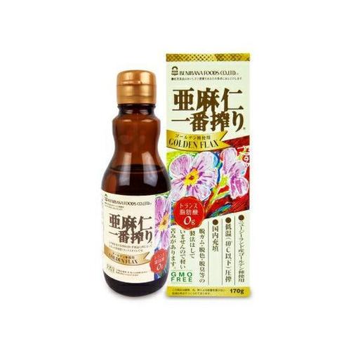 紅花食品 亜麻仁一番搾りゴールデン 170g