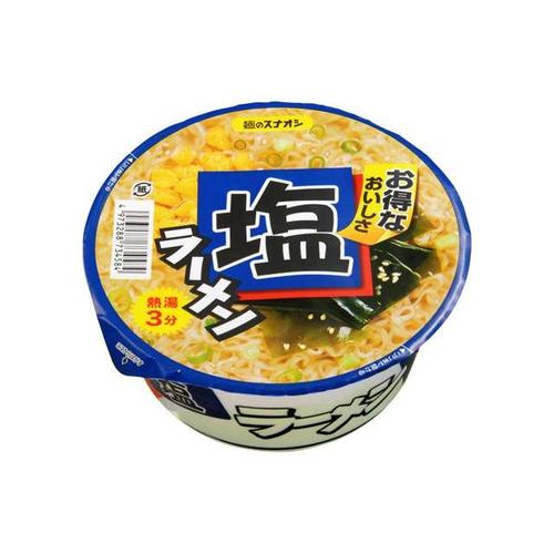 スナオシ 塩ラーメン カップ 79g x 12