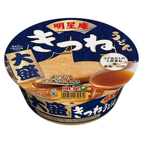 明星食品 明星庵 きつねうどん大盛カップ 105g