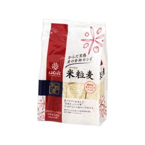 はくばく 米粒麦 スタンドパック 540g x6
