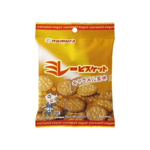 やっぱりまじめミレービスケットキャラメル風味70g