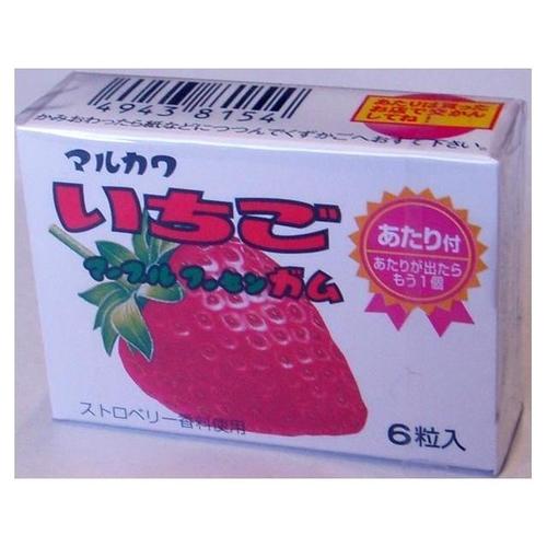丸川製菓 20 いちごマーブルガム 6粒 x33