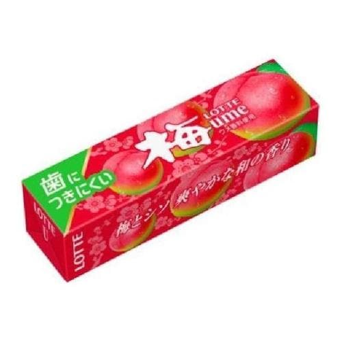 ロッテ 歯につきにくい 梅ガム 9枚 x15