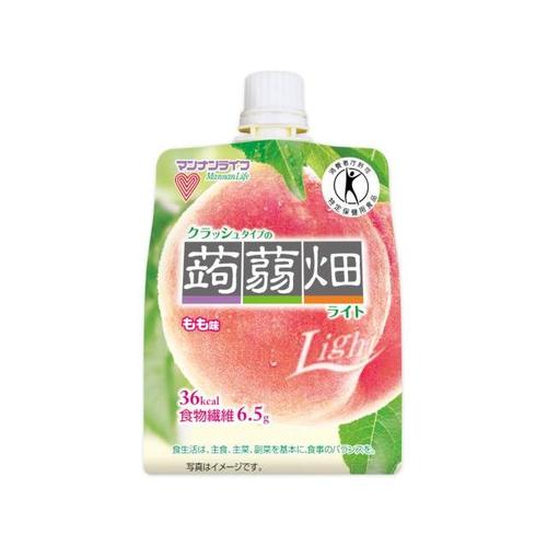 クラッシュ蒟蒻畑 ライト特保 もも味 150g