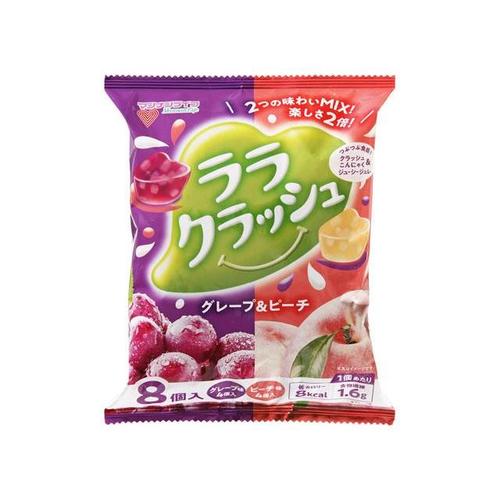 ララクラッシュ グレープ&ピーチ 24gx8個