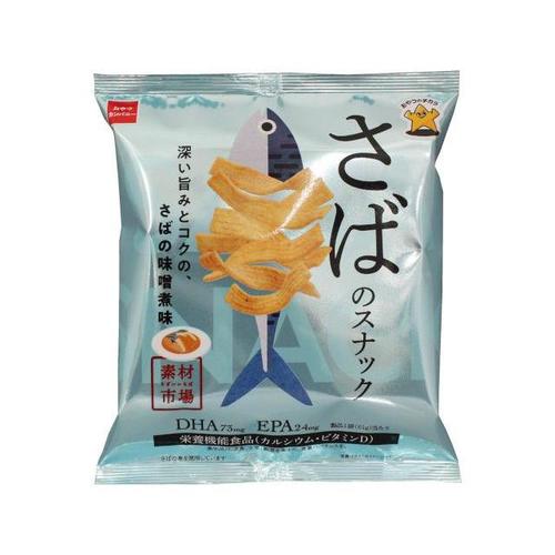 素材市場さばのスナック味噌煮味 61g