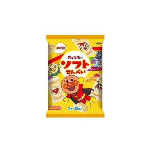栗山米菓 アンパンマンのソフトせんべい 13袋