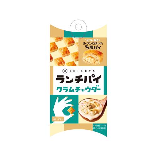 湖池屋 ランチパイ クラムチャウダー 6個 x12