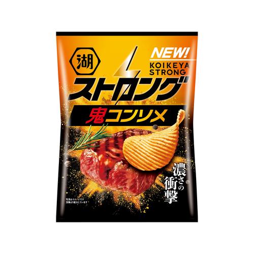 湖池屋 ストロング 鬼コンソメ 53g x12