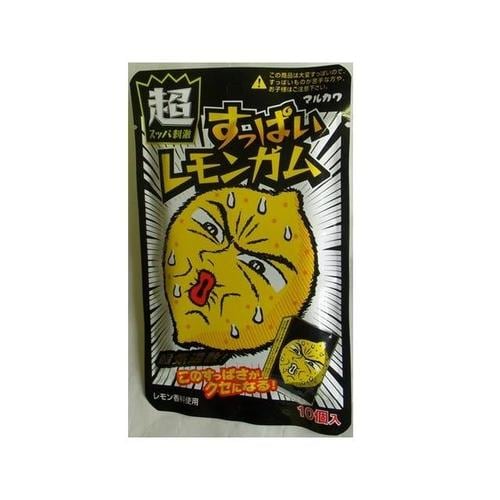 丸川 すっぱいレモンガム 10個 x10