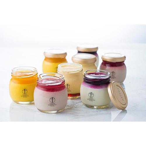 【冷凍】銀座千疋屋 銀座プリン詰合せ8個