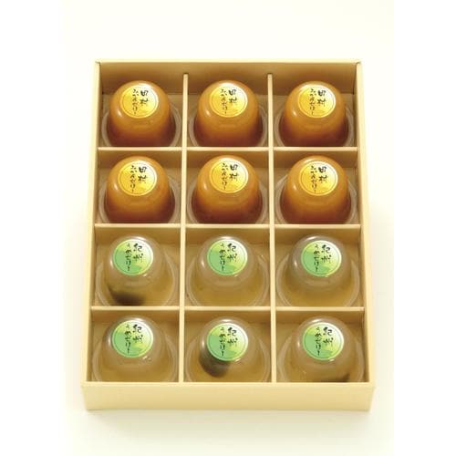 田村みかん・梅ゼリーセット 各6個x2