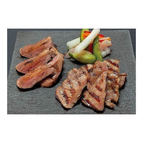 【冷凍】牛タン・豚タン塩麹熟成食べ比べセット