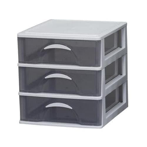 デスクチェスト(浅型3段)