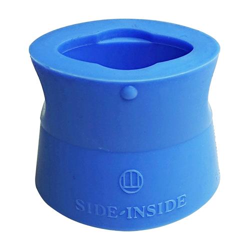 山丸 インスリン自己注射針着脱補助具 青