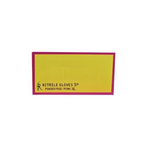 ニトリルグローブ3P(ピンク)