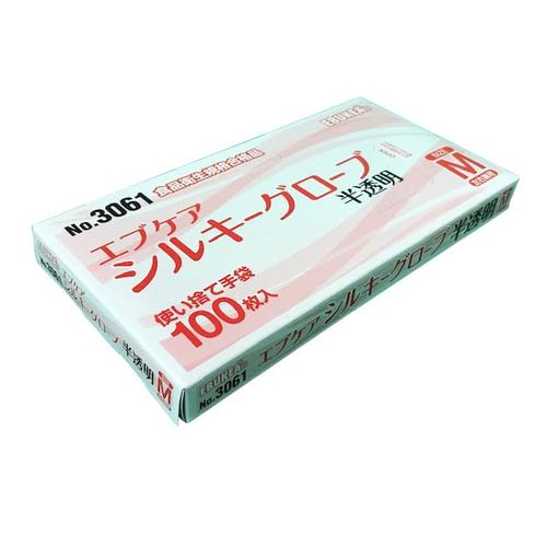 シルキーグローブ(箱入)半透明