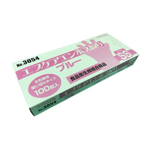 エブケアエンボス絞り(箱入)ブルー