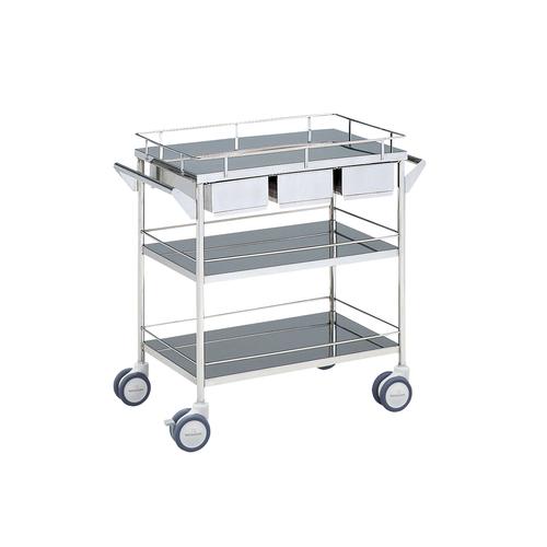 マツヨシ回診車 引出付 三段