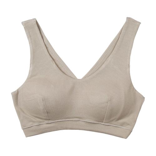 快眠ing やわらかリブナイトブラ