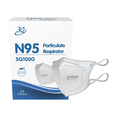 N95微粒子用マスク SQ100G 10マイイリ
