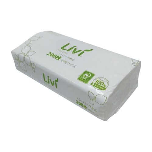 リビィエブリデイペーパータオル200枚(48個入)