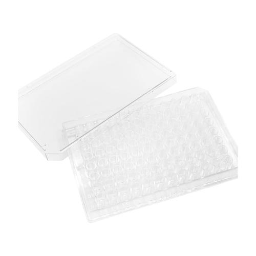 96穴プレート平底I カバー付(滅菌