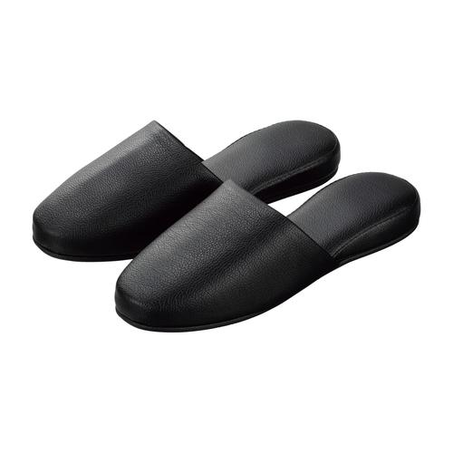 マツヨシ スリッパ(抗菌・レザー調)