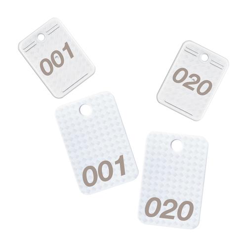 クロークチケット(クリップ・番号札)