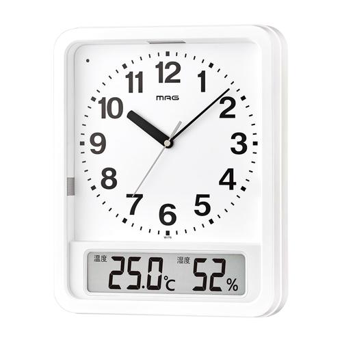 電波自動点灯置掛両用時計 ルック