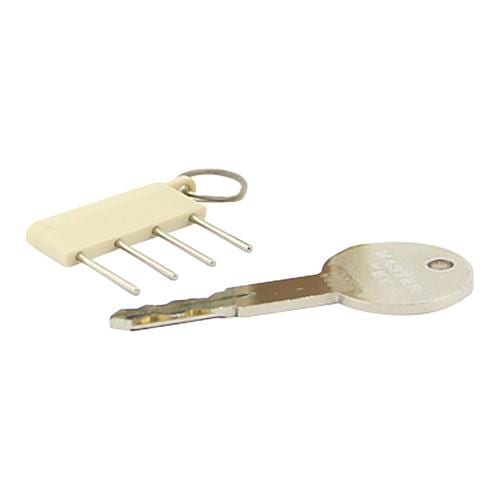 4桁ダイヤル錠用マスターキーセット