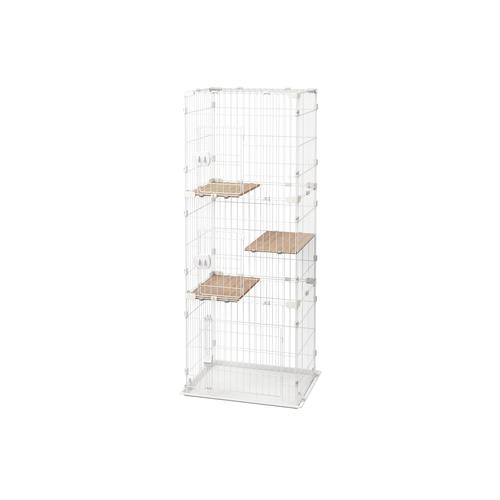 コンパクトキャットケージ3段 ナチュラル