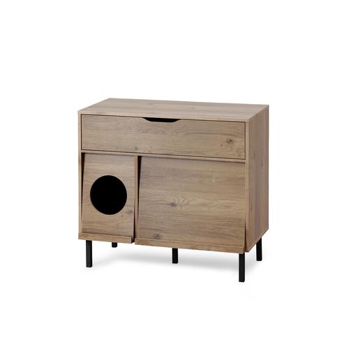 キャットトイレタリーキャビネット収納付き AT/B